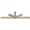 Ekena Millwork Kennewick Smooth Timber Gable Bracket, Douglas Fir, 72"W x 21"H x 3 1/2"D x 3 1/2"F, 7/12 Pitch GBW072X21X0404KEN00SDF - alternate 5